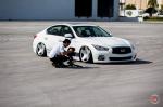Infiniti Q50 on Vossen Wheels (VPS-318) 2017 года